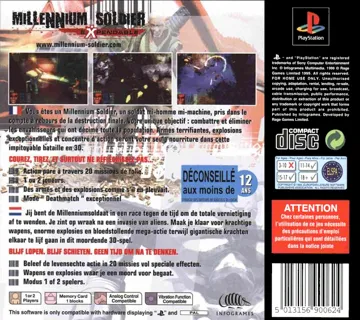 Millennium Soldier - Expendable (EU) box cover back